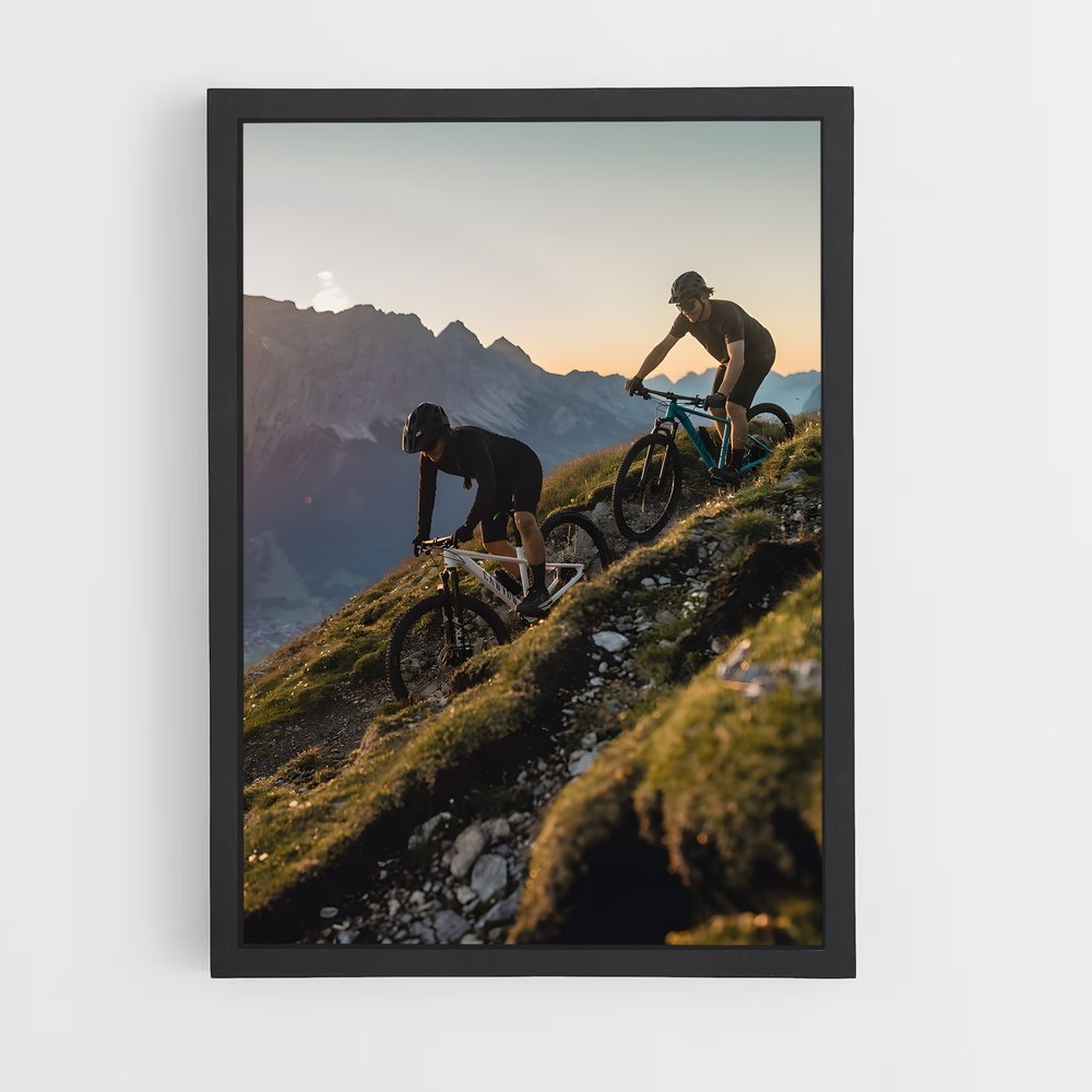 Poster Trail de l'Aventure – affiche Cyclisme (vue 2)